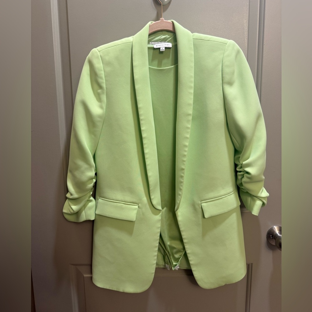 Gianni Bini 2 Piece Set Blazer with Matching High Neck Bodysuit